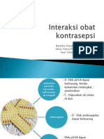 Interaksi Obat Kontrasepsi Kelompok 5 Kelas A