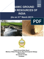 Dynamic Ground Water Resources of India
