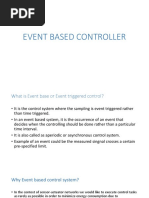 Event Based Controller