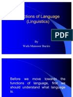 Functions of language