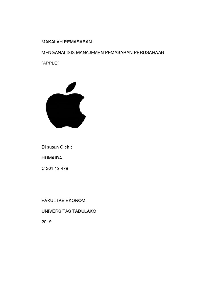 Analisis Perusahaan Apple