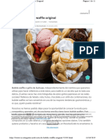 Mejor Receta de Waffles PDF