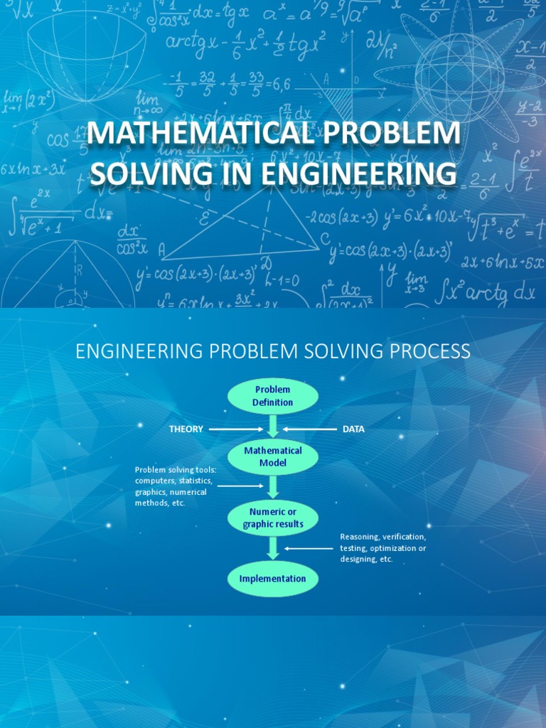 Mathematical Problem Solving | PDF | Mathematical Model | Variable ...