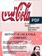 History and Growth of the Coca-Cola Company