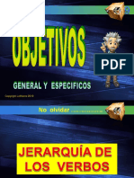 objetivos ( metodologia d e la  investigacion )