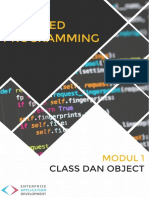 Modul 1 - Object Dan Class