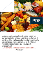 Th2 Ch2 La Conservation Des Aliments 2015