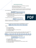 Linear Regression Review