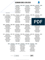 Calendario Serie A 20192020 PDFPDF