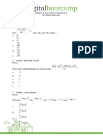 Matematika IPA - UN SMA - Latihan 6