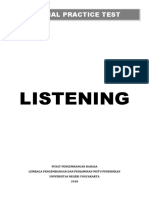Complete Test - Listening - TOEFL Level-Longman Intro - Ed 180416