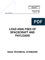 NASA Load Analysis Standard for Spacecraft and Payloads
