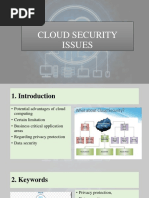 Cloud Security Issues