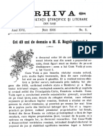 Arhiva Societăţii Ştiinţifice şi Literare din Iaşi, 17, nr. 05, mai 1906 