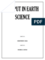 Output in Earth Scienc1