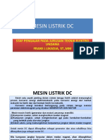 MESIN LISTRIK DC Generator - 2018 - Ok PDF