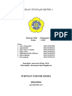 pH Meter Kalibrasi dan Pengukuran