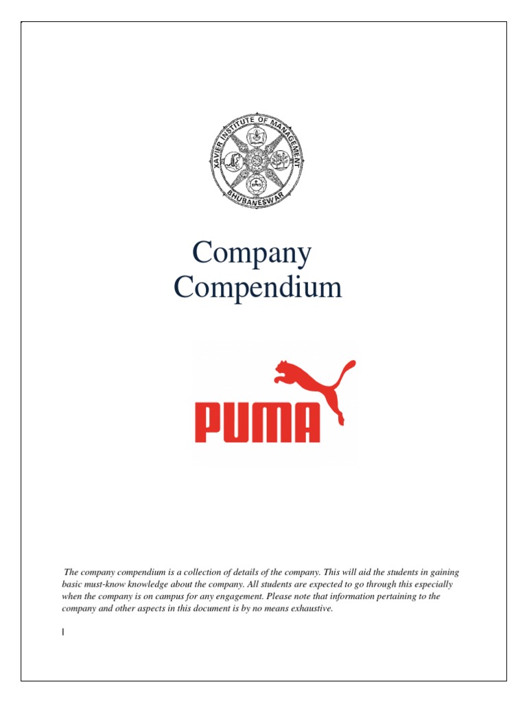 puma company details