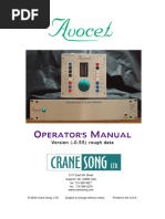 Avocet Manual 2