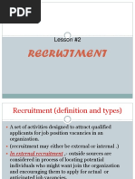 Recruiment Types