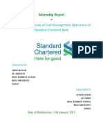 A Comparative Study of Cash Management Operations of Standard Chartered Bank