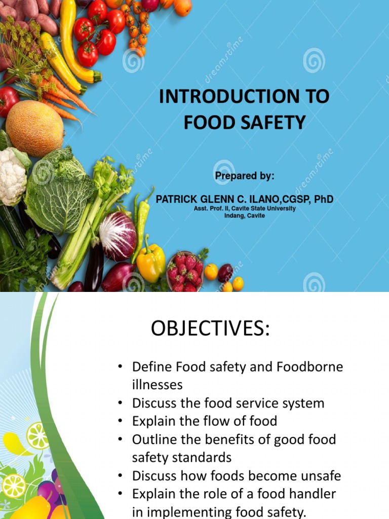 Basic Food Safety: Introduction (English) 