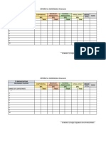 Score Sheet For TV Broadcasting and Scriptwriting