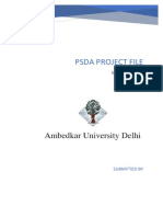 Psda Project File: Submitted To
