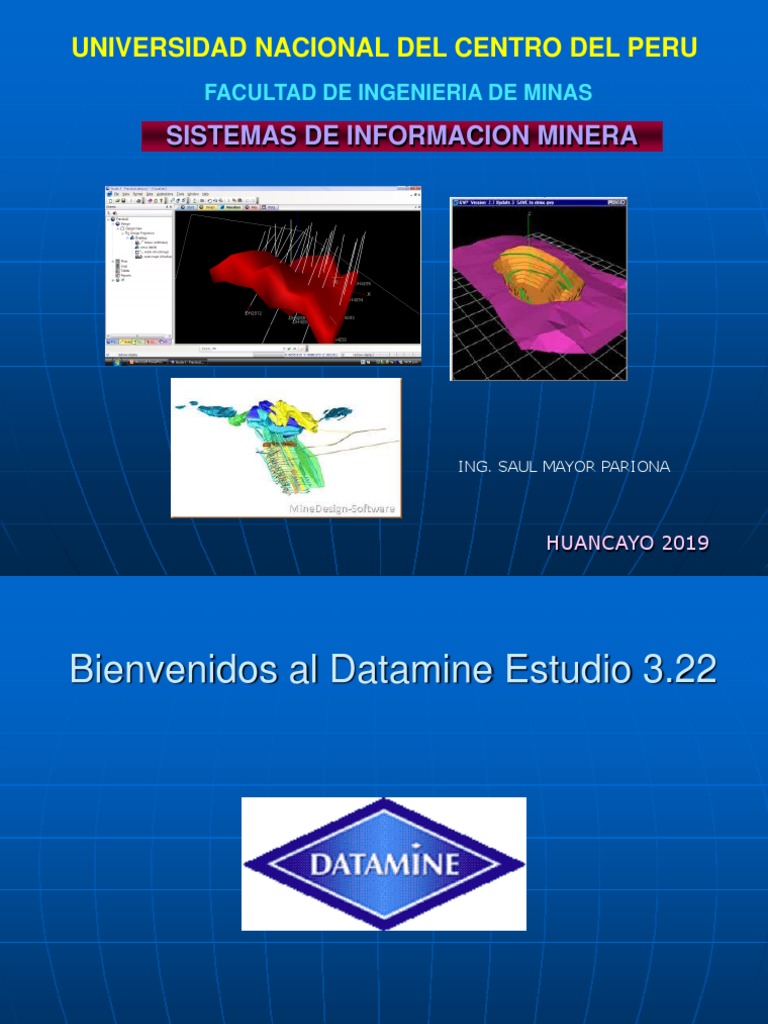 Curso de Datamine: Interfaz y Funciones | PDF | Ventana (informática ...