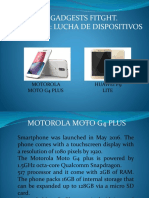 Evidence: Gadgests Fitght. Evidencia: Lucha de Dispositivos: Motorola Moto G4 Plus Huawei P9 Lite