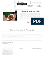 Caviar de Licor de Café - WWW - Cocinista.es