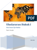 Uluslararasi Hukuk Ders Notlari PDF