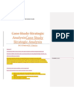 Case Study Strategic Analysiscase Study Strategic Analysis: DC Comicsdc Comics