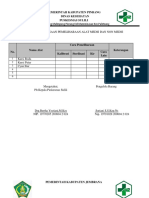 Bukti Pelaksanaan Pemeliharaan Alat Medis Dan Non Medis Pustu Copy