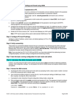 Lab - Configure ASA 5505 Basic Settings Using ASDM