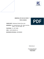 Trava quedas dimensionada para segurança