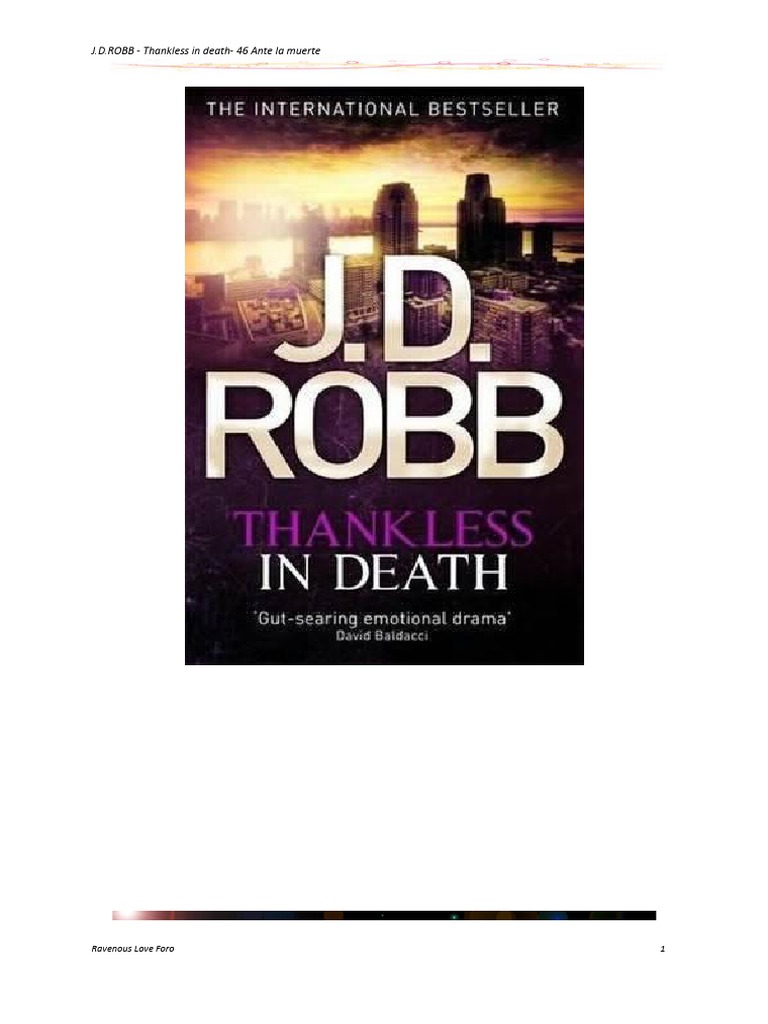 Robb, J.D. Eve Dallas 37 Thankless in Death PDF café