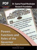 Powers of Governor