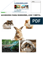Catálogo Pequeñas Mascotas y Exóticos 08-09-2019