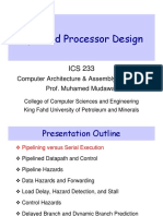 Pipelined Processor Design: Computer Architecture & Assembly Language Prof. Muhamed Mudawar