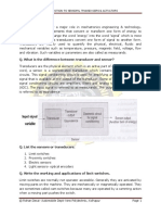 Introduction To Sensors, Transducers & Actuators: © Rohan Desai-Automobile Dept - New Polytechnic, Kolhapur