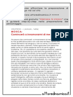 MOSCA, Comincerò A Innamorarmi Di Me Stesso (Volpone, Jonson)