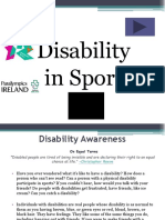 Disability in Sport