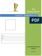 Kartu Konsultasi Mahasiswa