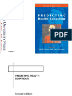 Predicting Health Behaviour PDF