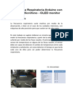 Frecuencia Respiratoria Arduino Con Sensor Micrófono 2