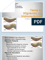 TEMA 8 Migracion de Hidrocarburos