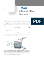 Milli Kan Oil Drop Experiment