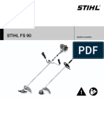 Stihl Fs 90: Uputstvo Za Upotrebu