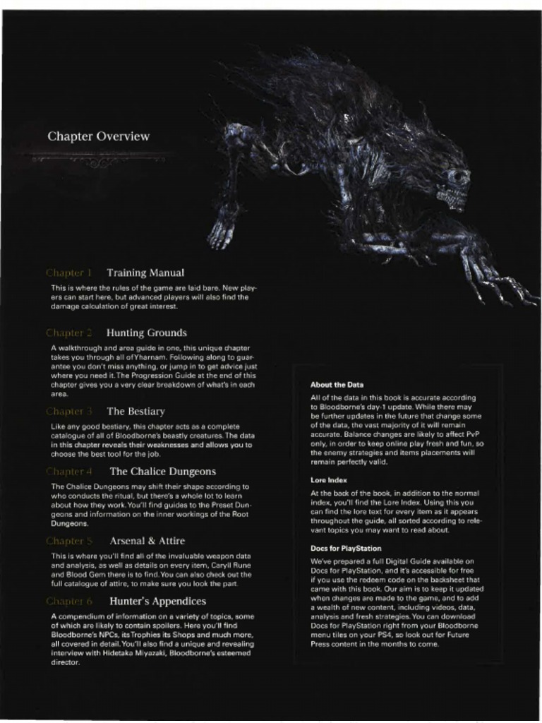 Bloodborne Collector's Edition Guide PDF | PDF